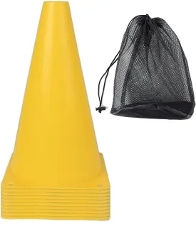 10Pcs Agilitys Cone Football Training Maker Bucket Field Skating Marker Soccer Training Marker Obstacle Cone
