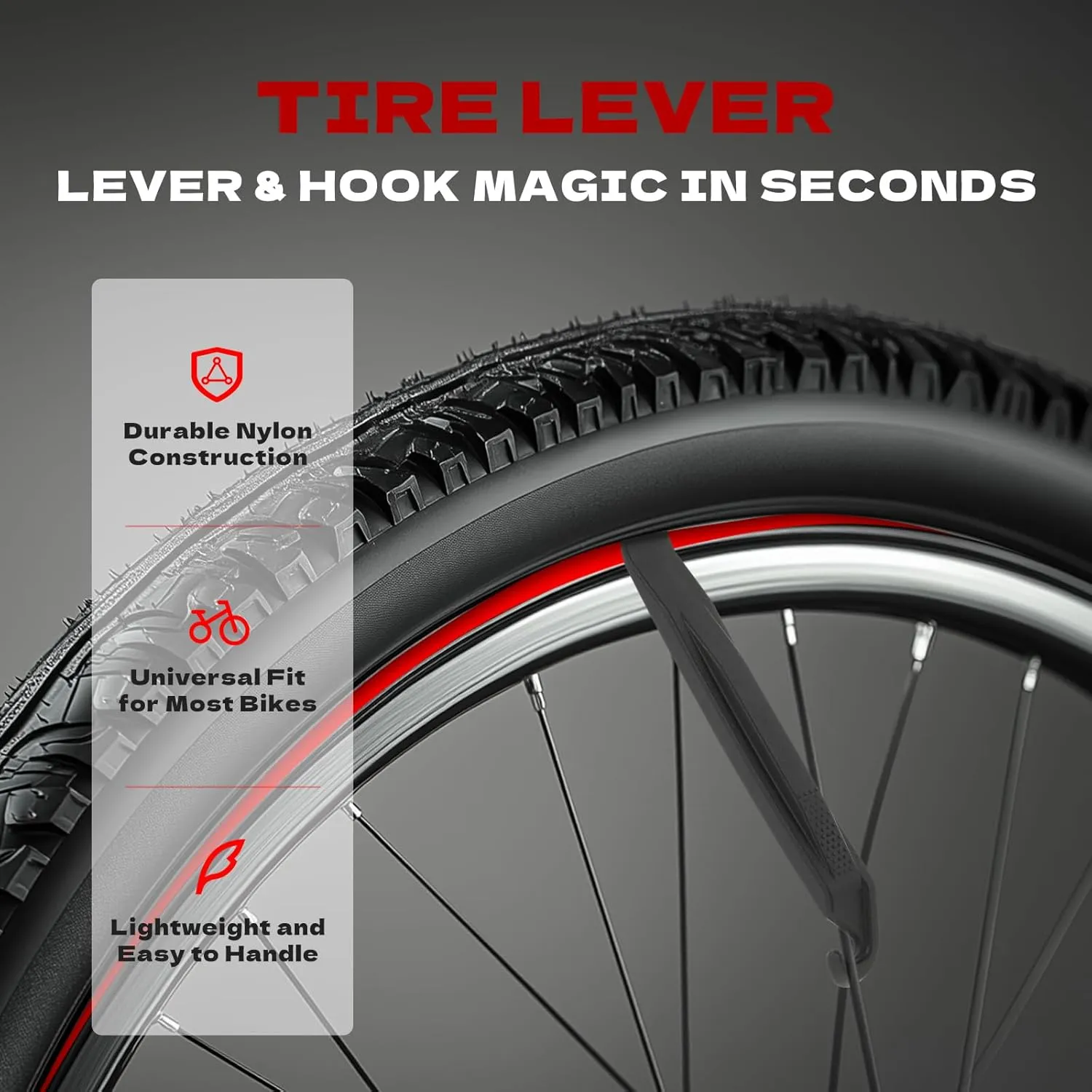 2 Pack Heavy Duty 12"/14"/16"/18"/ 20"/24"/ 26"/27.5"/29" x1.75/1.95/2.10/2.125 Bicycle Tube with 2 Tire Levers, with 32mm AV Schrader Valve for Road/MTB Bike