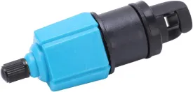 2 Pieces Inflatable Boat Pump Adaptor Air Pump Converter for Inflatable Rowing Boat, Stand Up Paddle Board, Kayak (Blue)