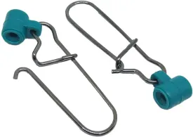 25/50/100 PCS Fishing Line Sinker Slides Duo Lock Snaps High Strength Stainless Steel Sinker Slider Swivel Snap Kit Fishing Tackle