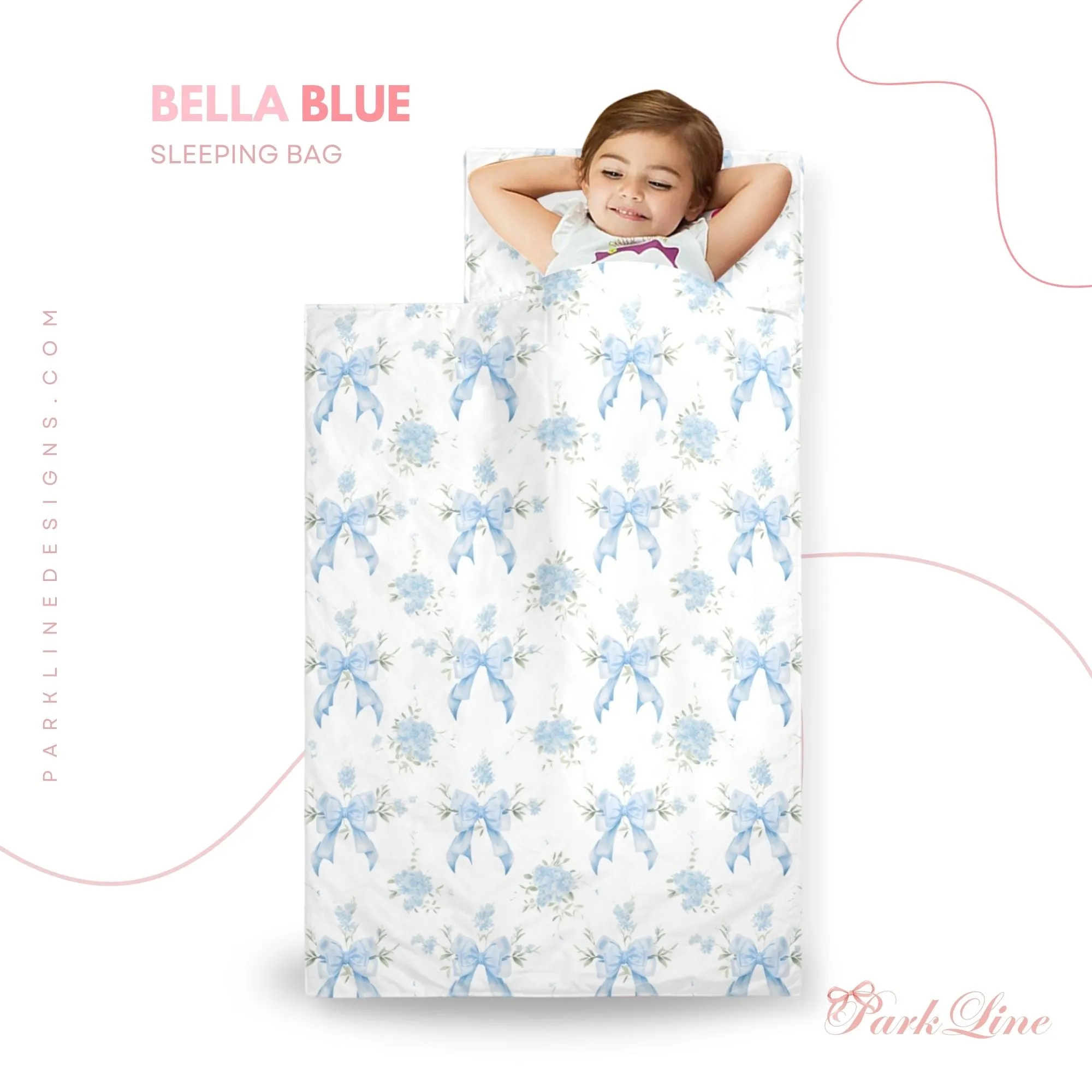 Adeline Kids' Long Sleeping Bag | A Catchy Blend of Comfort & Style | Lightweight and Durable Sleeping Bag for Kids