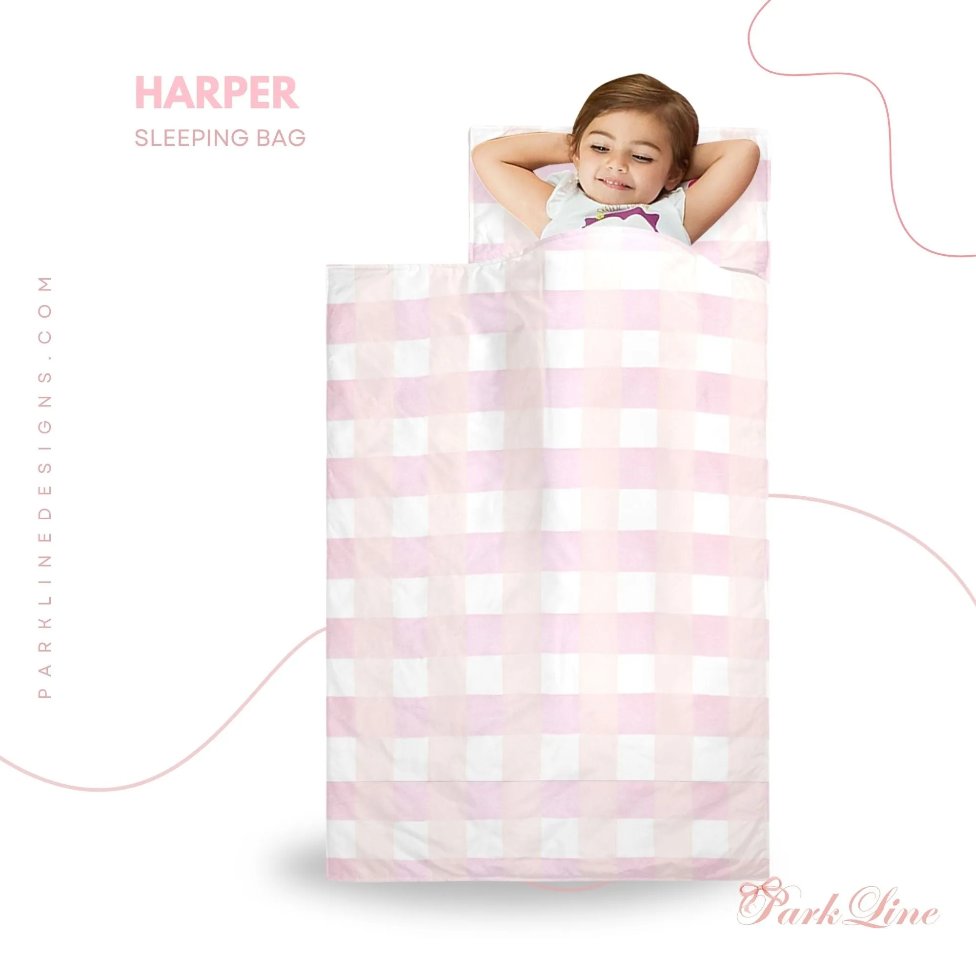 Adeline Kids' Long Sleeping Bag | A Catchy Blend of Comfort & Style | Lightweight and Durable Sleeping Bag for Kids