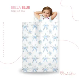 Bella Blue Kids' Long Sleeping Bag | A Catchy Blend of Comfort & Style | Lightweight and Durable Sleeping Bag for Kids