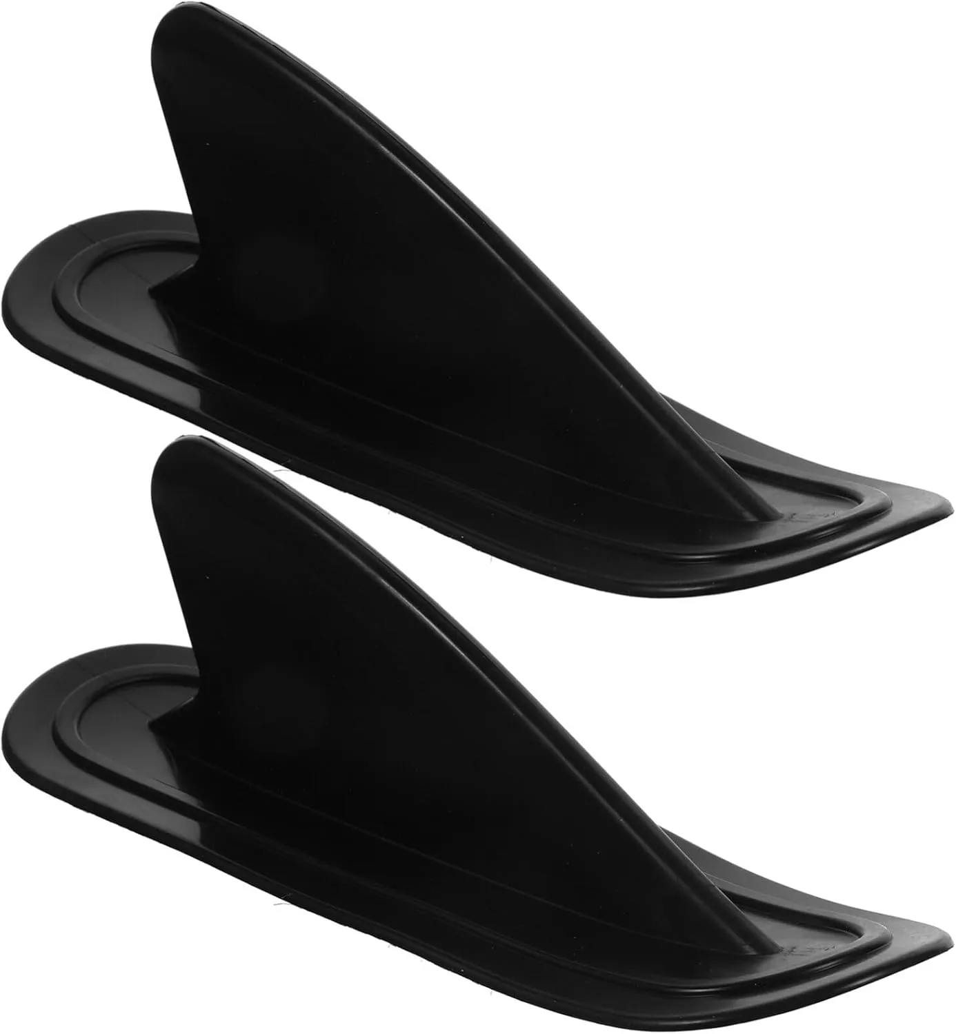BESPORTBLE 4 Pcs Surfboard Fin Boat Tail Rudder Single Fin Inflatable Boat Tail Rudder Surfboard Fin Center