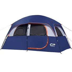 CAMPROS CP Tent-6-Person-Camping-Tent, Waterproof, Windproof