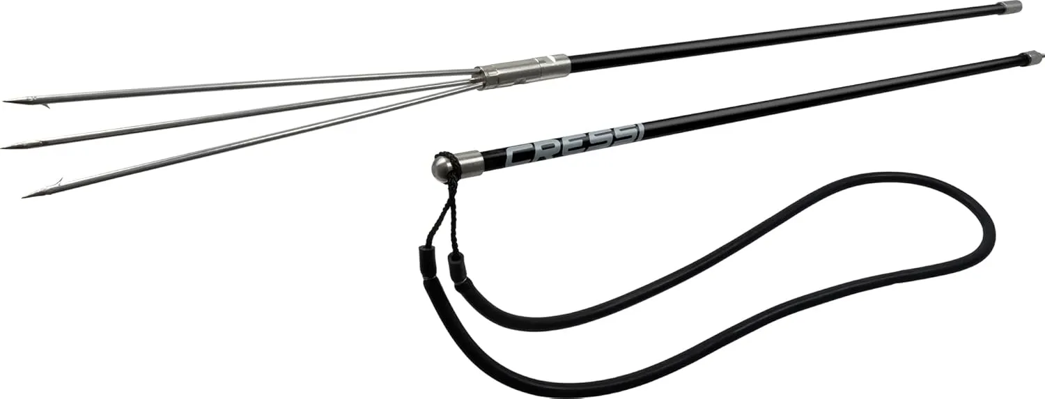 Cressi Pole Spear for Spearfishing - Fiberglass Made, Light & Strong - FG Designed in Italy