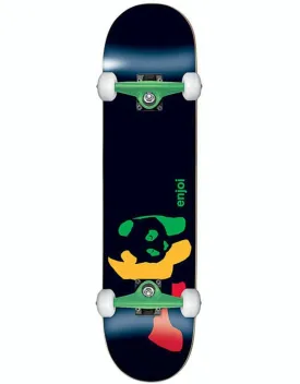 Enjoi Rasta Panda Complete Skateboard - 7.5"