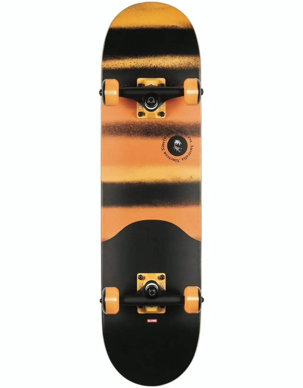 Globe Argo Mid Complete Skateboard - 7.6"