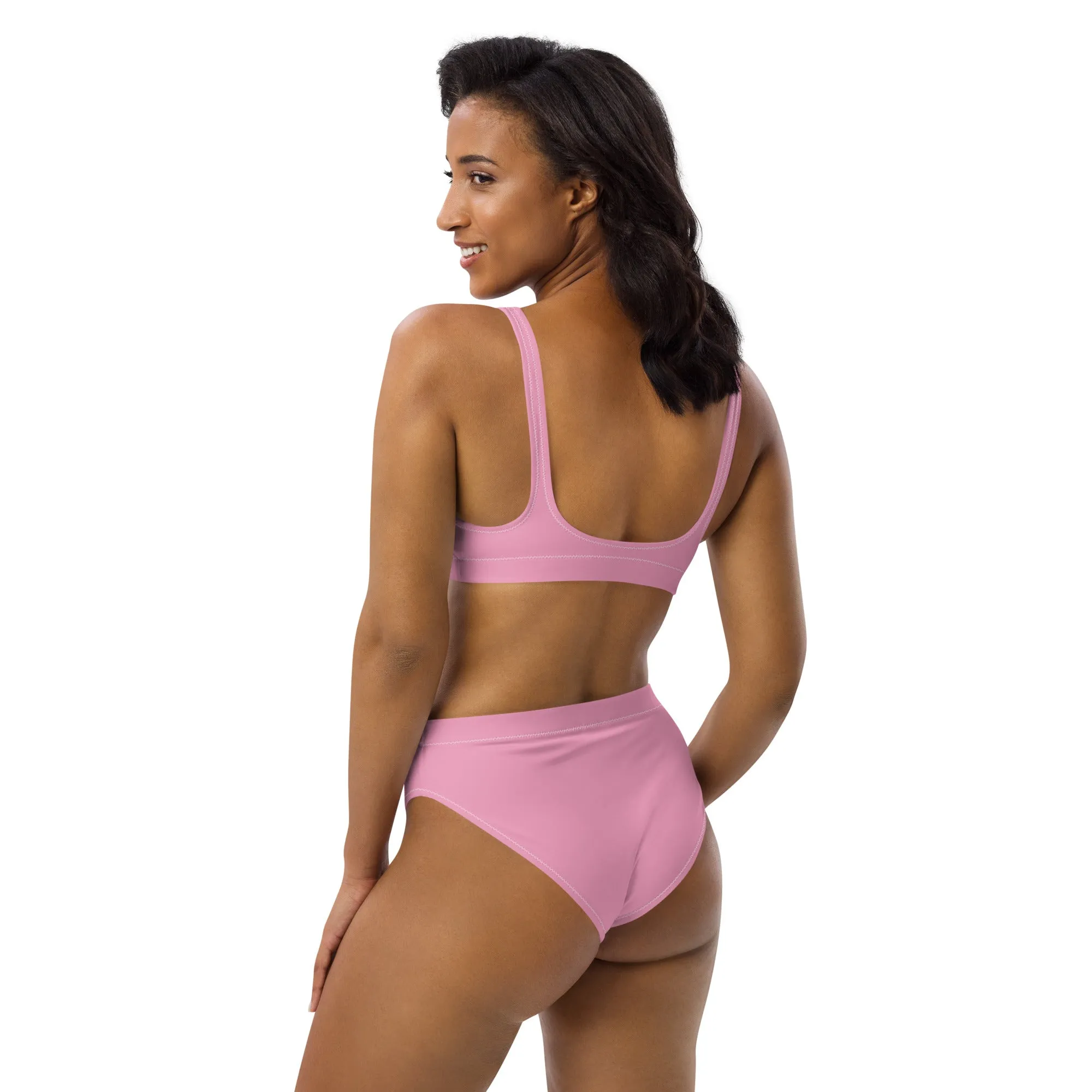 High Waisted Bikini Womens Mix and Match Patterns and Solid Colours (Glamourange 0026 Model)