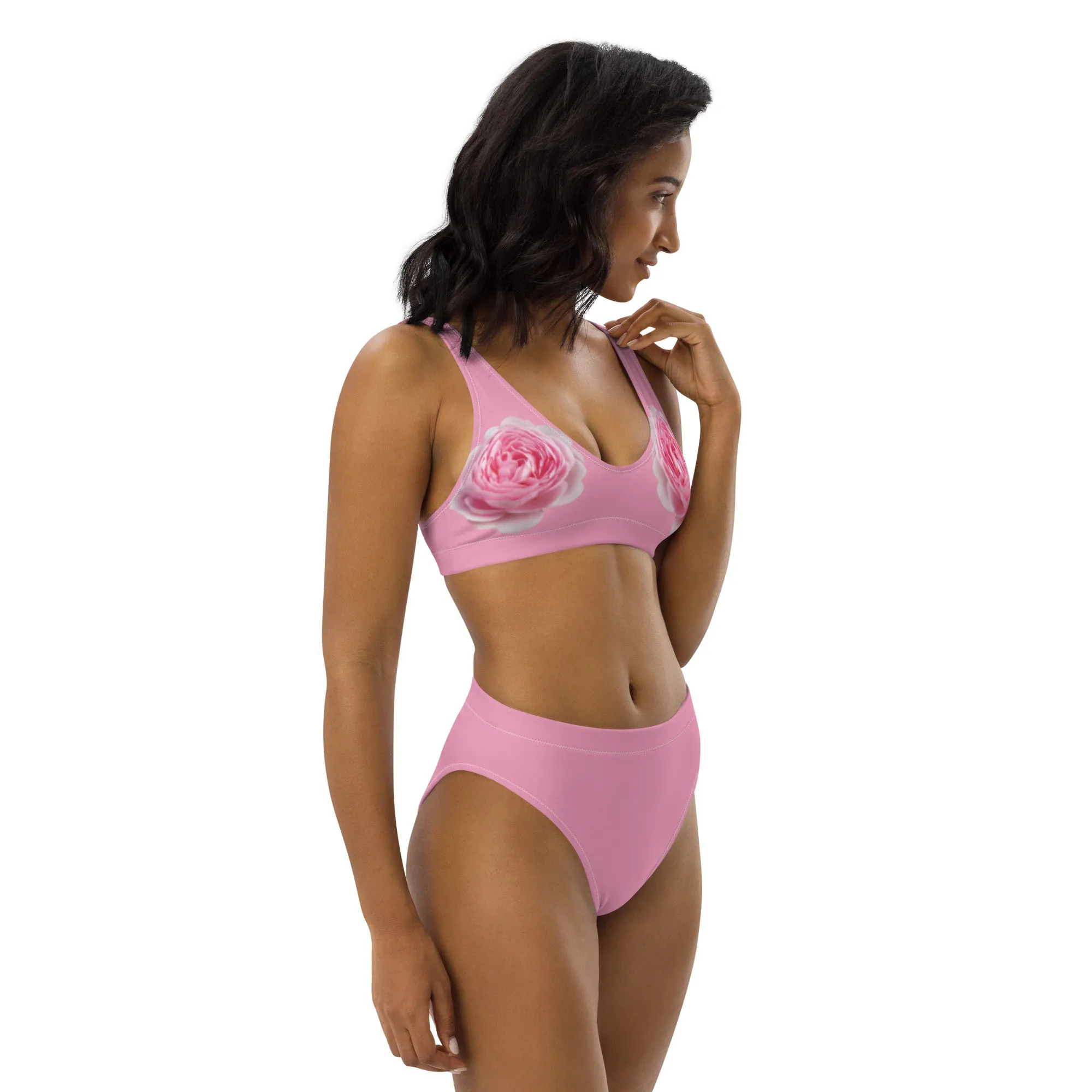 High Waisted Bikini Womens Mix and Match Patterns and Solid Colours (Glamourange 0026 Model)