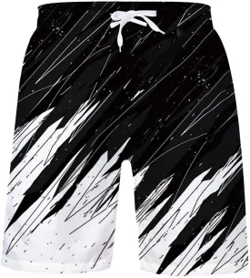 Idgreatim Teens Boys Swim Trunks Quick Dry Beach Swimwear UPF 50  Board Shorts with Mesh Lining 6-14 Years