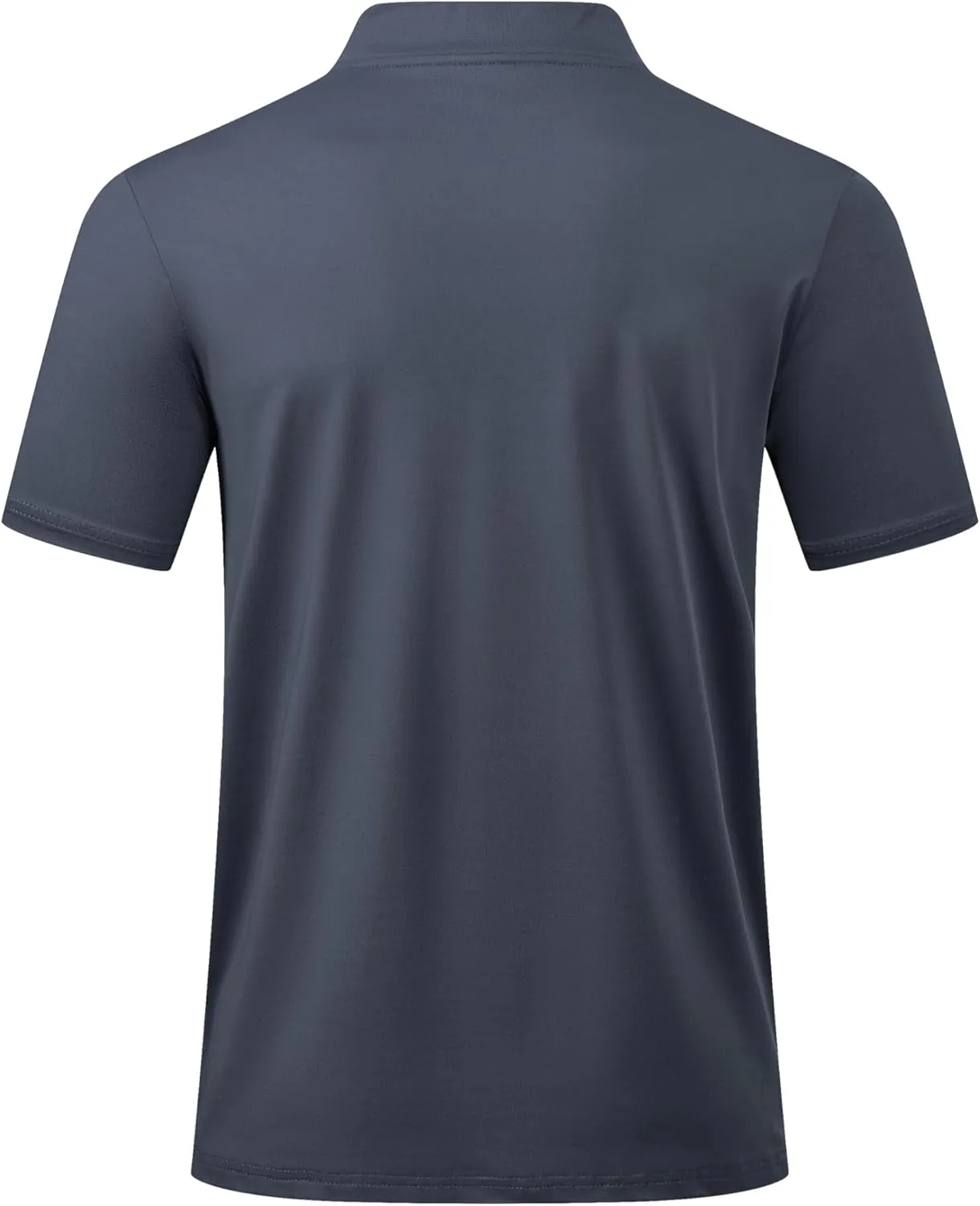 JMIERR Men's Polo Henley Shirt Moisture Wicking Quick Dry Summer Casual Short Sleeve Golf Polo T Shirts