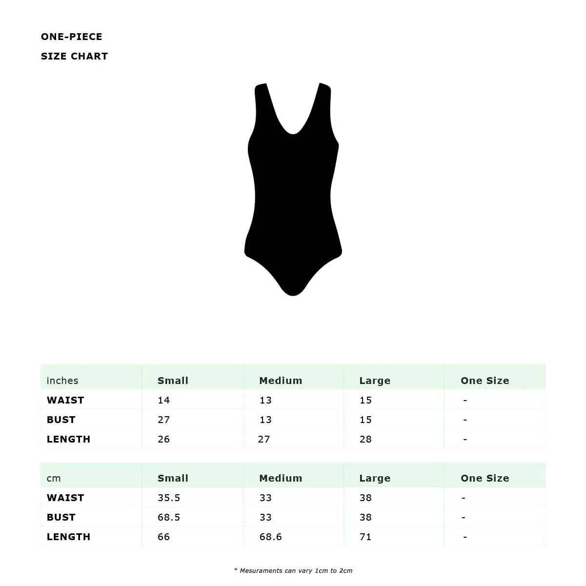 Maldivas Chic One Piece Swimsuit