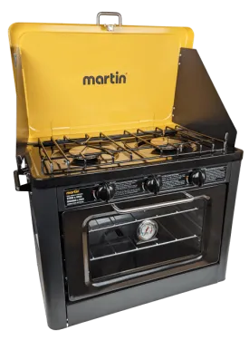 Martin 24,000 BTU Portable Oven And Stove Combo