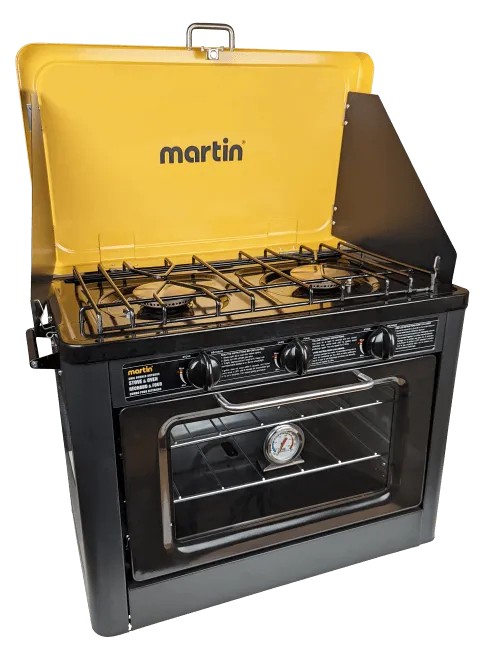 Martin 24,000 BTU Portable Oven And Stove Combo