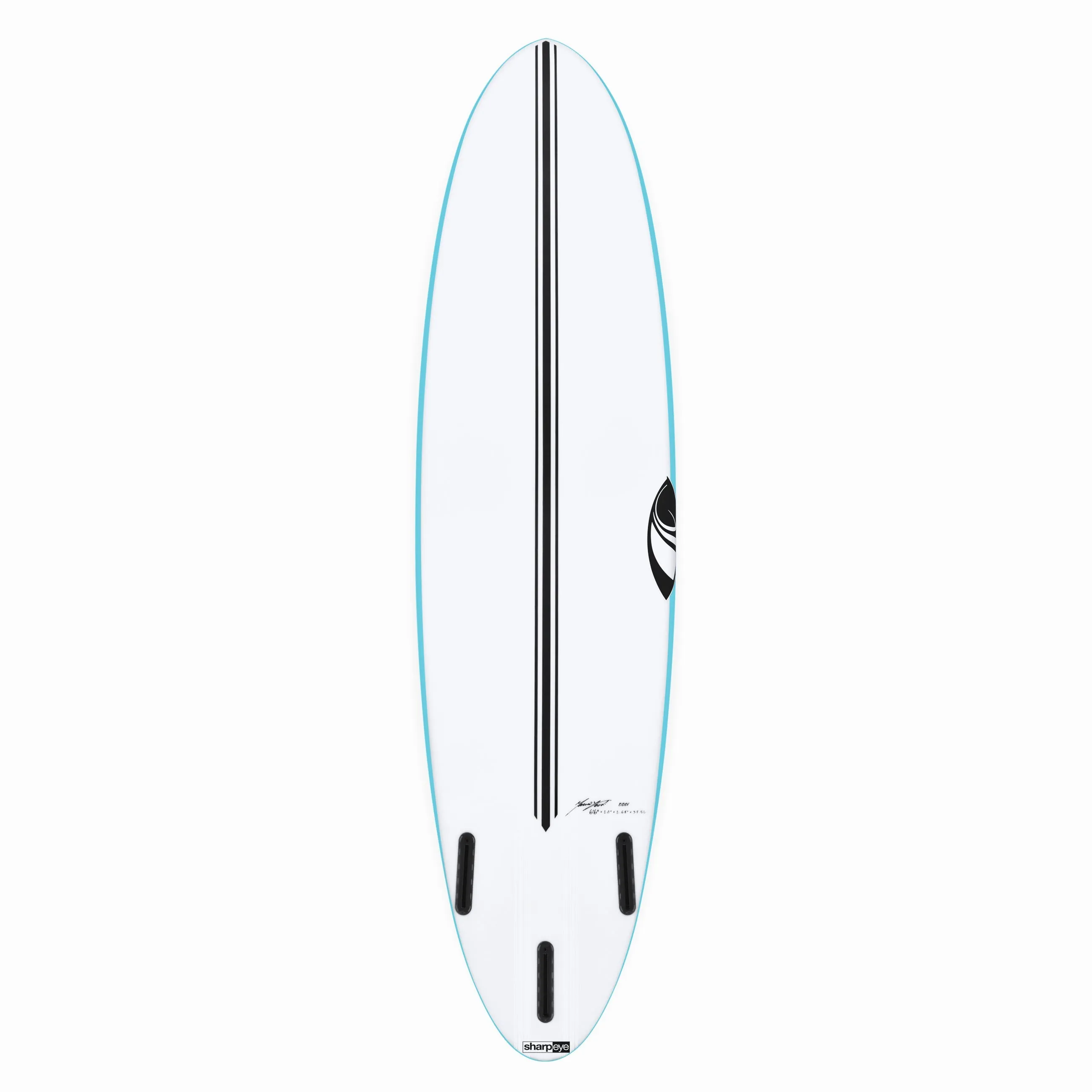 MIDGICIAN (E3 LITE) 7'0" x 21.25 X 2.7 - 43.10L, Round, 3x  Futures Fin Boxes, Epoxy E3 - ID:921403