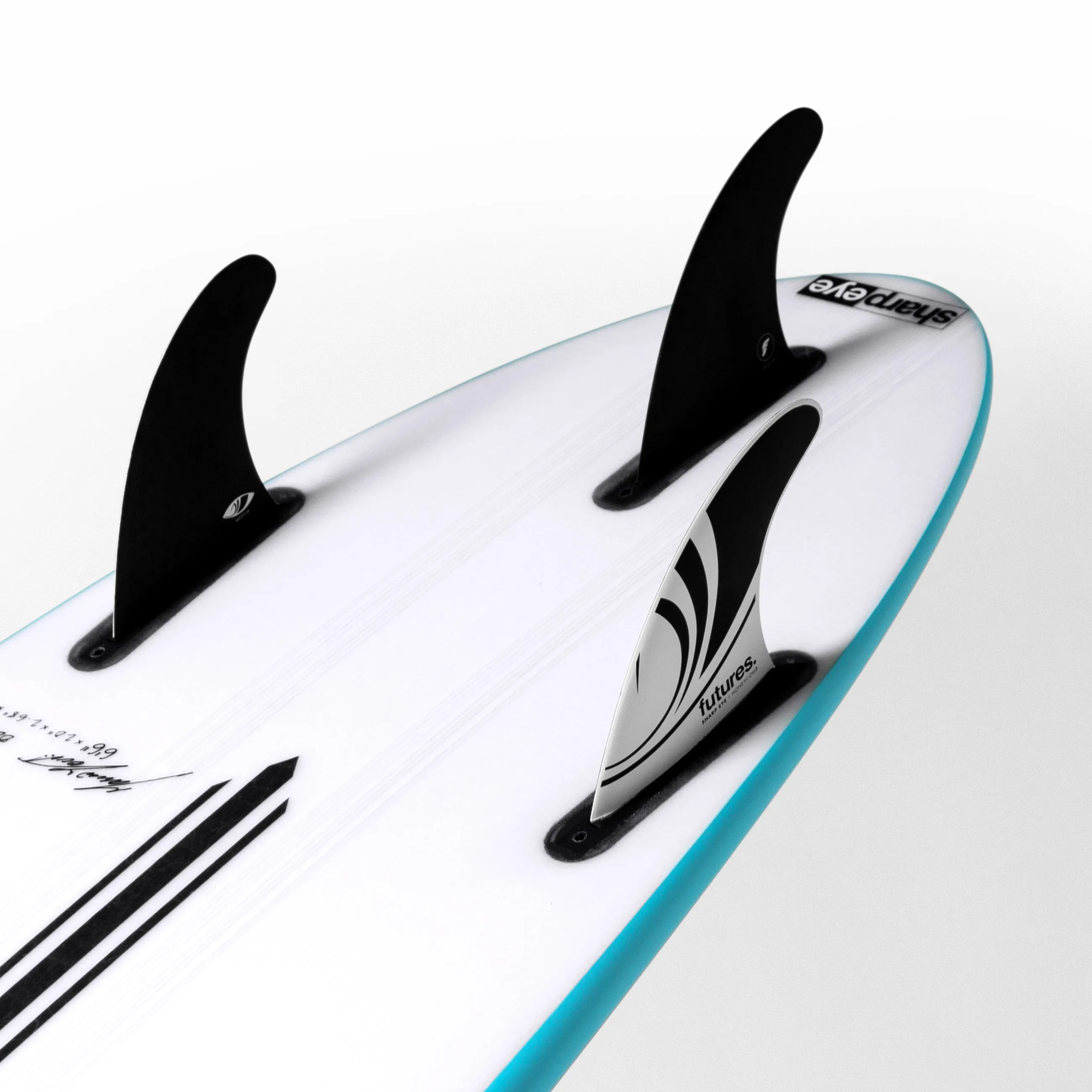 MIDGICIAN (E3 LITE) 7'0" x 21.25 X 2.7 - 43.10L, Round, 3x  Futures Fin Boxes, Epoxy E3 - ID:921403