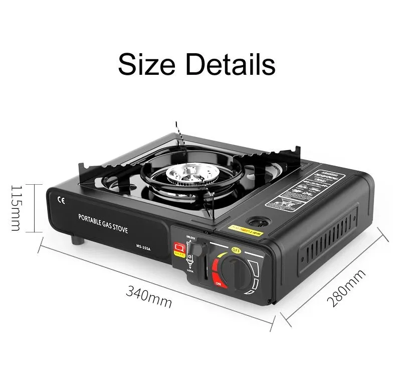 Portable Lightweight Gas Stove For Outdoor Camping