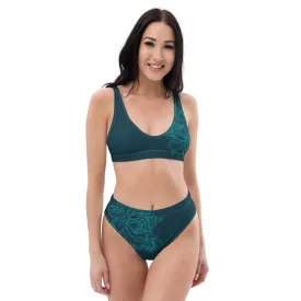 "Rose" Collection - Recycled High Waisted Bikini