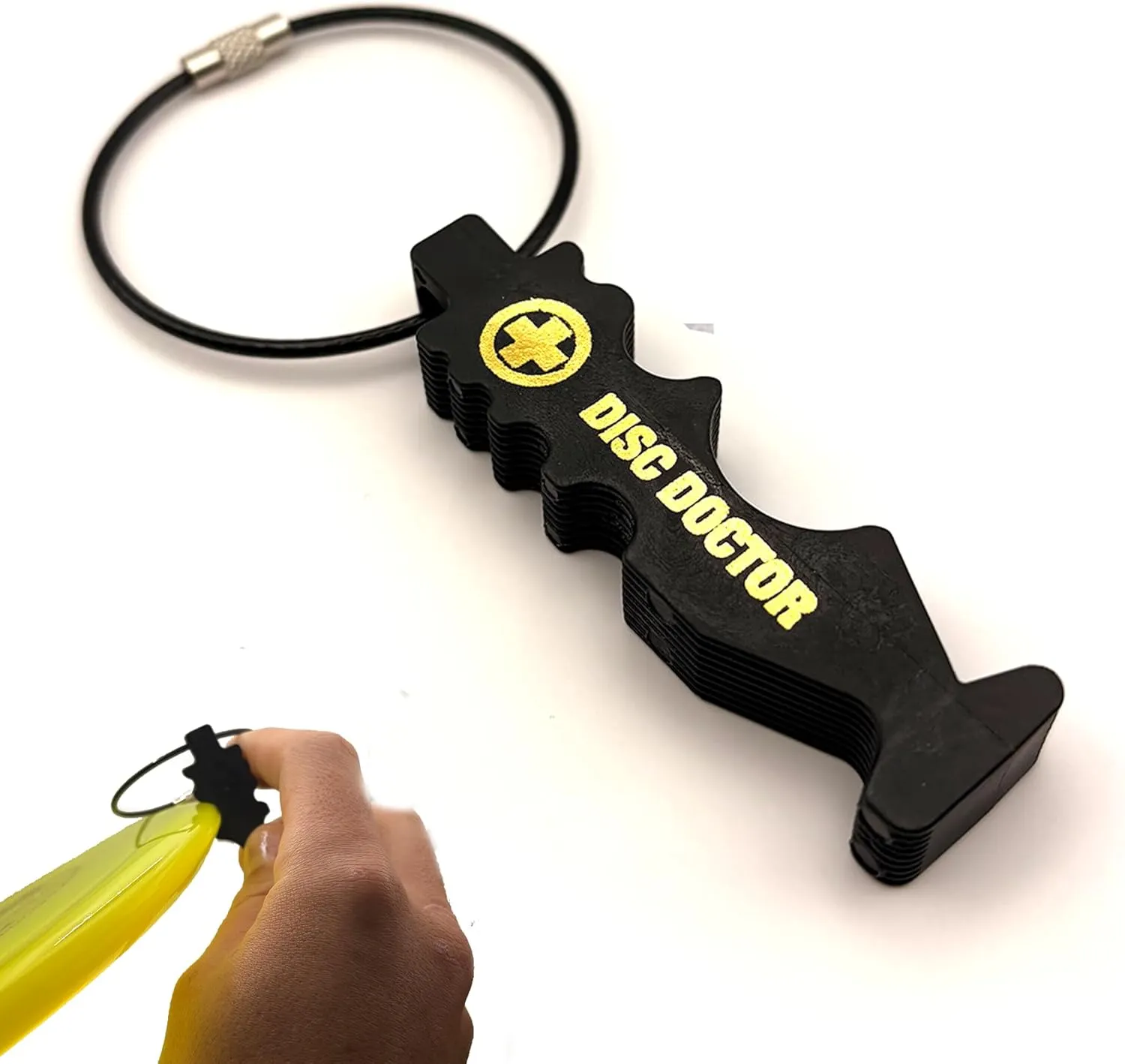 Repair Tool for Disc Golf Discs, Disc Golf Bag Accessory to Repair a Disc During or After a Round