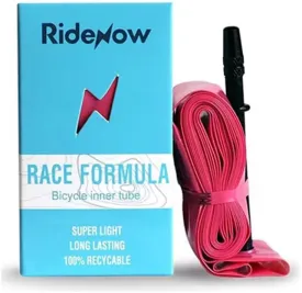 RideNow 1/2/4 Pack Ultralight Bike Inner Tube 700 x 18-32 / MTB27.5/29 inch x 1.9-2.5 TPU Inner Tubes with 45/65/85mm Length French Valve Super Bike Light Tube