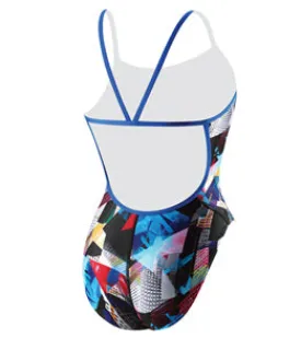 SPEEDO Adult Female Flipturns City Scapes Splash Back (38 Only)
