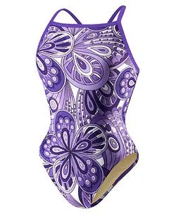 SPEEDO Retro Floral Female Axcel Back (22 Only)