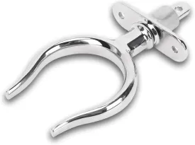 Stainless Steel Oar Lock Oarlock, Lifeboat Rowing Boat Paddle Fork Stainless Steel Fixed Rod Water Raft Oar Lock Rowlock Side Mount for Boats Raft Accessories