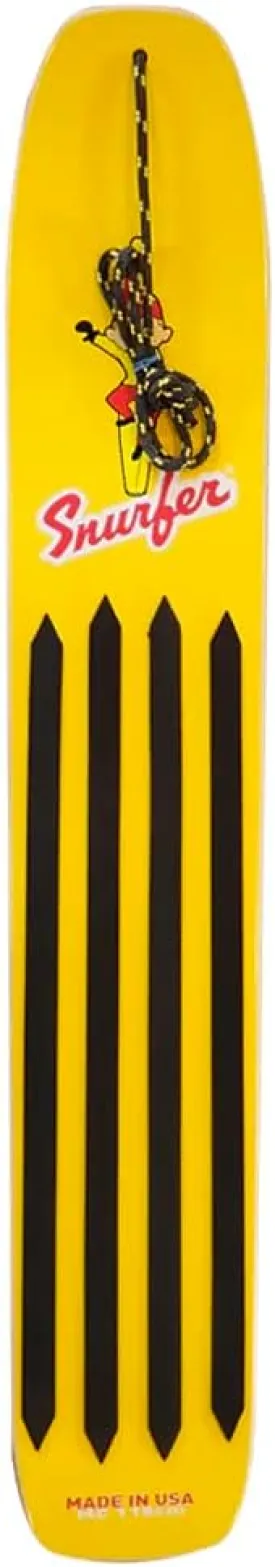 The MC Snow Surfer Snowboard - Sunburst Yellow