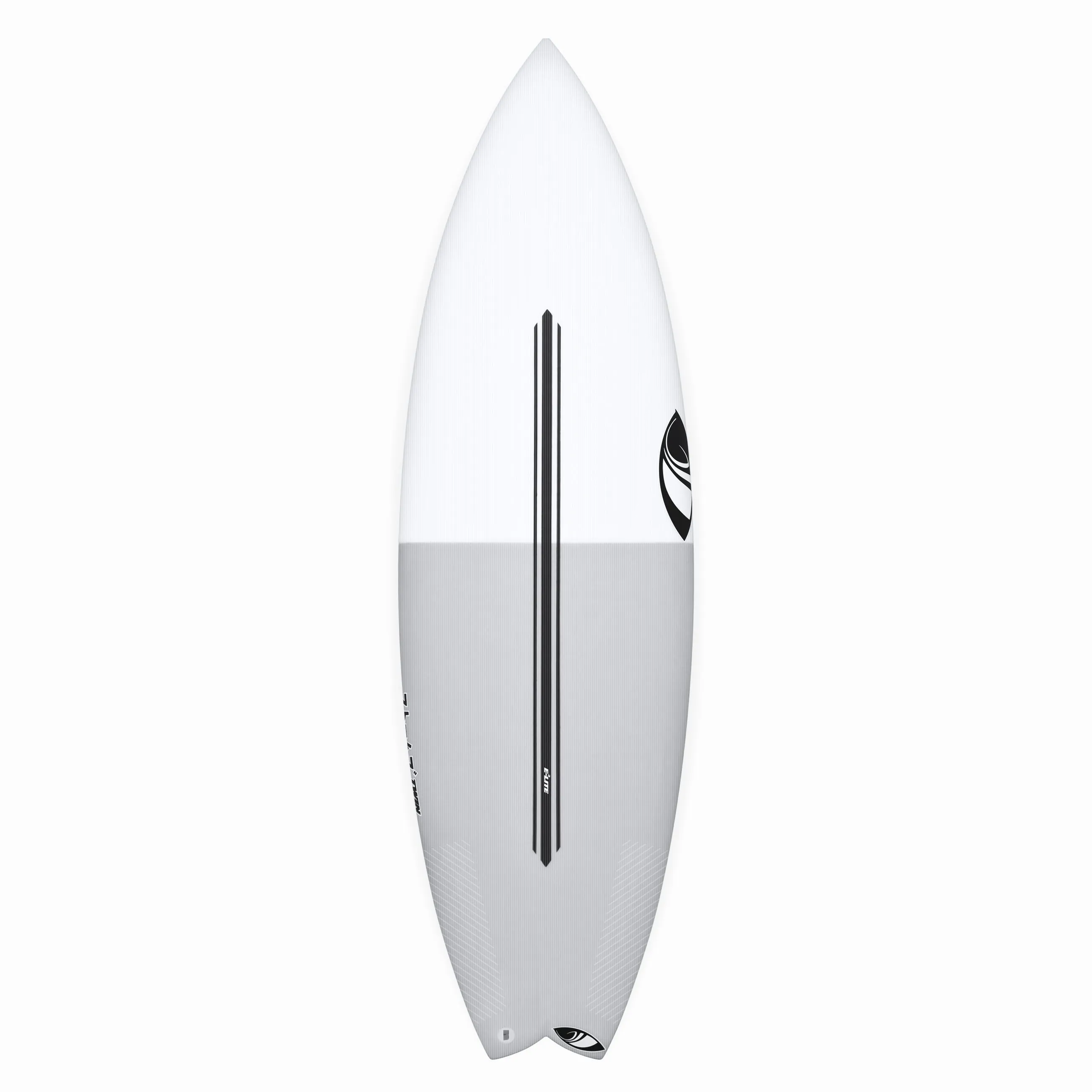 TWIN TURBO (E3 LITE) 5'9" x 19.75 X 2.5 - 30.60L, Swallow, 3x  FCS 2 Fin Boxes, Epoxy E3 - ID:926765