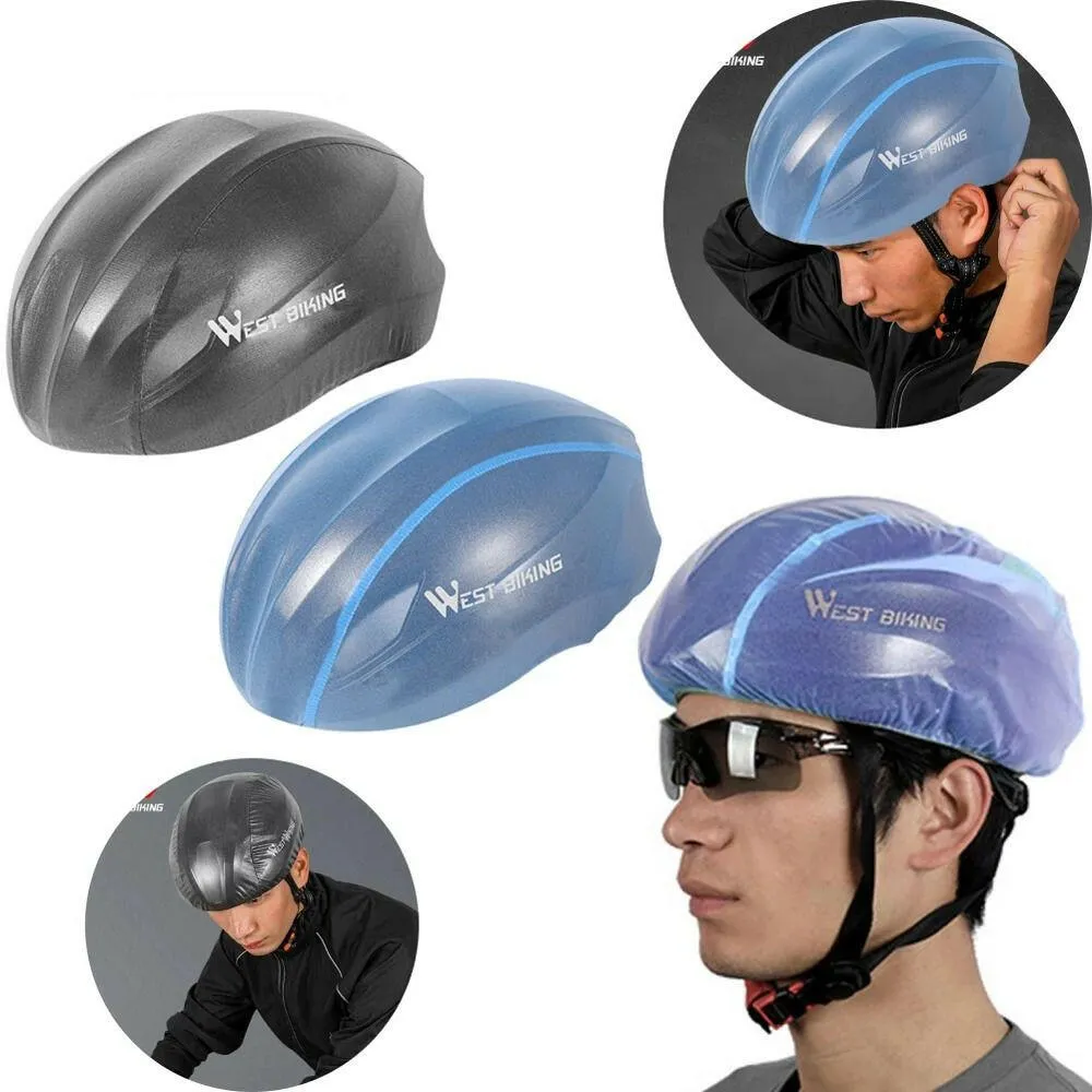 Ultralight Bicycle Helmet Cover Waterproof Reflective Dustproof Rain Cover Mountain Road Bike Cycling Helmet Covers