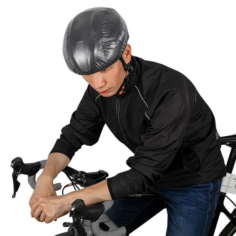 Ultralight Bicycle Helmet Cover Waterproof Reflective Dustproof Rain Cover Mountain Road Bike Cycling Helmet Covers