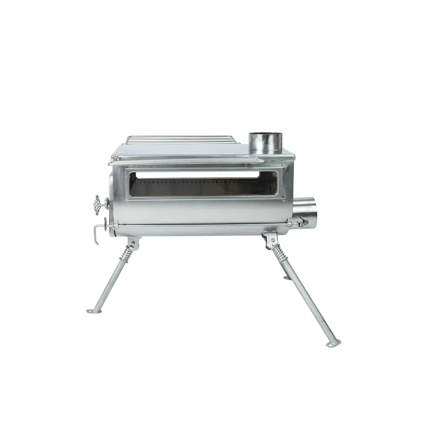Winnerwell Woodlander Double View PLUS External Air Wood Stove - Large