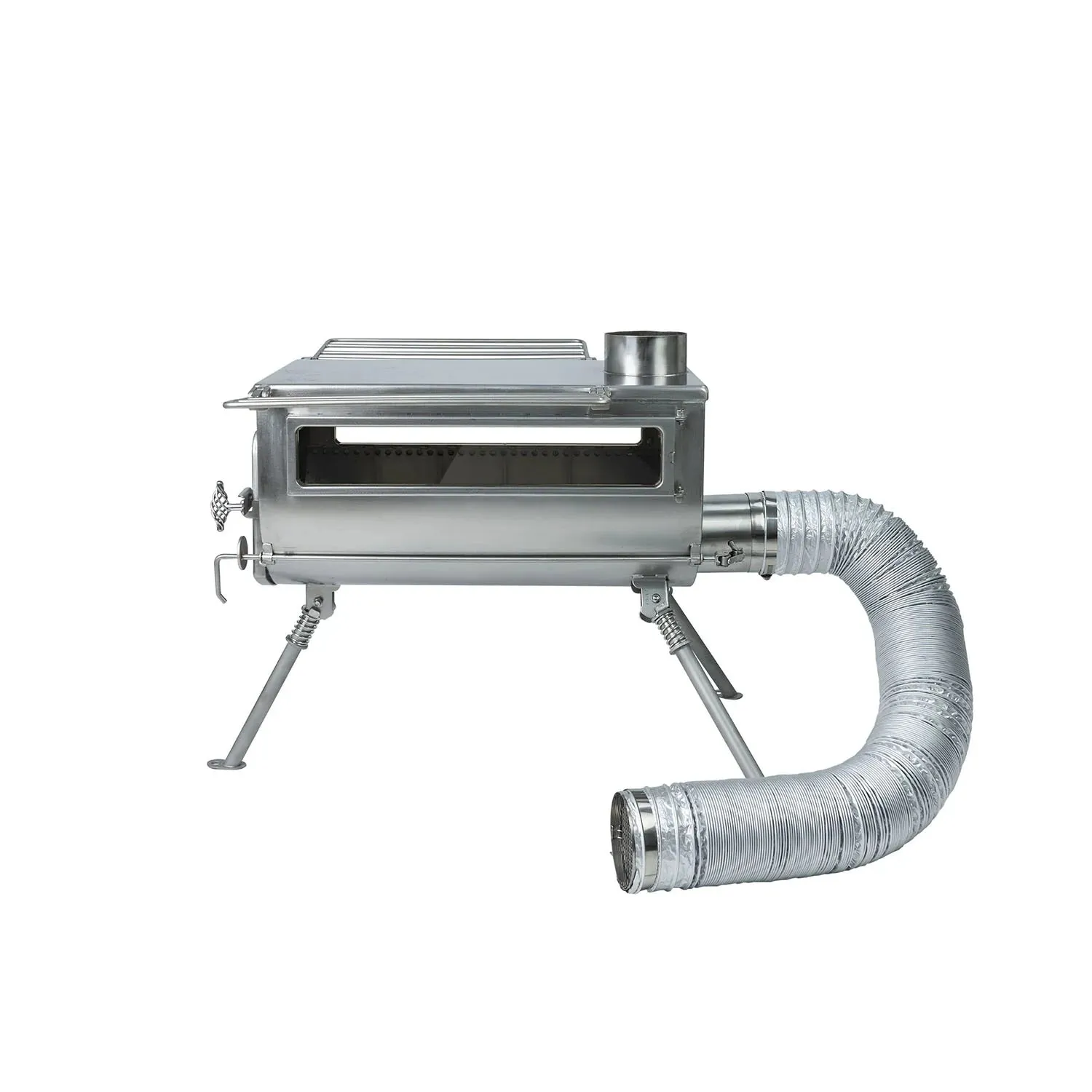 Winnerwell Woodlander Double View PLUS External Air Wood Stove - Large